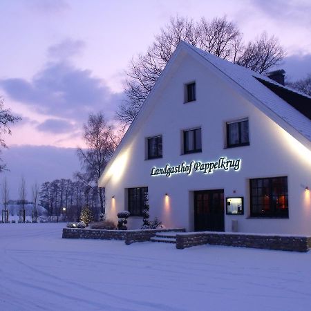 Hotel Landgasthof Pappelkrug Halle  Exterior foto